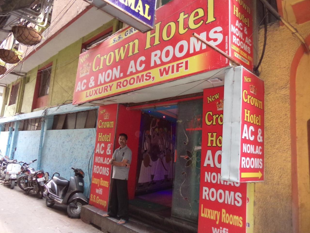 New Crown Hotel Indore Exterior foto